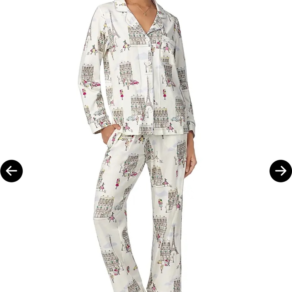 Chic Printed Pajama Set